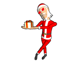 Santa Claus doll sticker #8854249