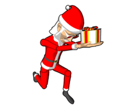 Santa Claus doll sticker #8854251