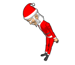Santa Claus doll sticker #8854255
