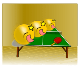 Sticker for table tennis club sticker #8854346