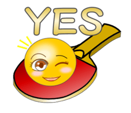 Sticker for table tennis club sticker #8854357