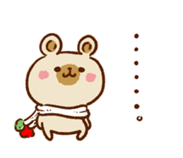 New Year and Winter Bear sticker #8854486