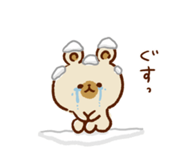 New Year and Winter Bear sticker #8854489
