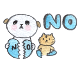 BABU-pun with michel sticker sticker #8855217