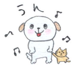 BABU-pun with michel sticker sticker #8855218