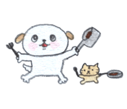 BABU-pun with michel sticker sticker #8855237