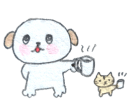 BABU-pun with michel sticker sticker #8855238