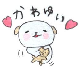 BABU-pun with michel sticker sticker #8855240