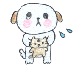 BABU-pun with michel sticker sticker #8855243