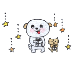 BABU-pun with michel sticker sticker #8855254