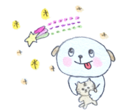 BABU-pun with michel sticker sticker #8855255