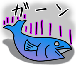 Creature sticker in a cool sea sticker #8856172