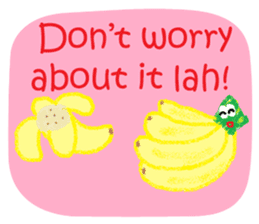 Singapore Singlish and Fruit & Vegetable sticker #8856192