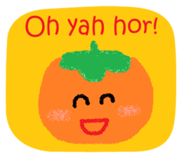 Singapore Singlish and Fruit & Vegetable sticker #8856196