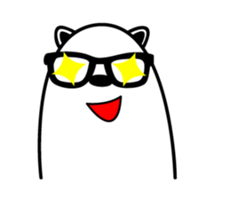 Fan Fan Polar Bear sticker #8856358