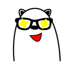 Fan Fan Polar Bear sticker #8856358