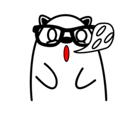 Fan Fan Polar Bear sticker #8856361