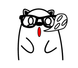 Fan Fan Polar Bear sticker #8856361