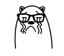 Fan Fan Polar Bear sticker #8856366