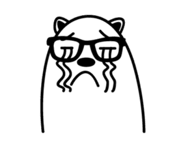 Fan Fan Polar Bear sticker #8856366