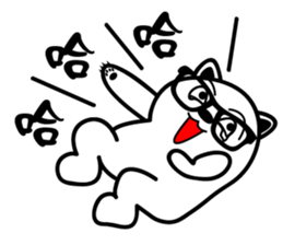 Fan Fan Polar Bear sticker #8856370