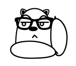 Fan Fan Polar Bear sticker #8856375