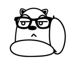 Fan Fan Polar Bear sticker #8856375