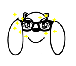 Fan Fan Polar Bear sticker #8856380