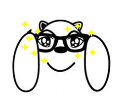 Fan Fan Polar Bear sticker #8856380