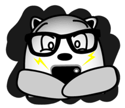 Fan Fan Polar Bear sticker #8856383