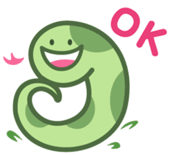 Green Snake sticker #8856532