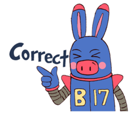 B17 the Robot sticker #8857047