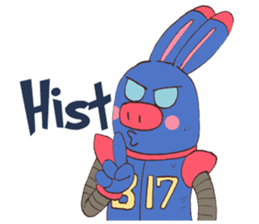 B17 the Robot sticker #8857049