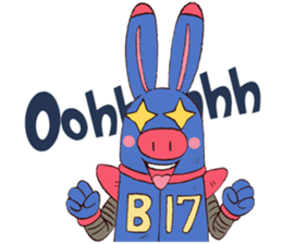 B17 the Robot sticker #8857055