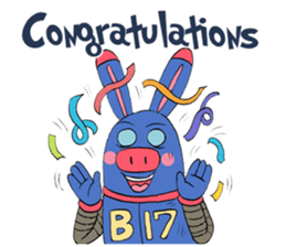 B17 the Robot sticker #8857063