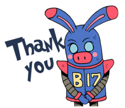 B17 the Robot sticker #8857064