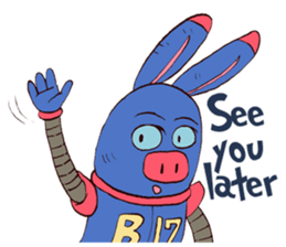B17 the Robot sticker #8857070