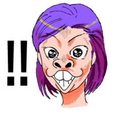 Kawaii VS Not Kawaii sticker #8857173