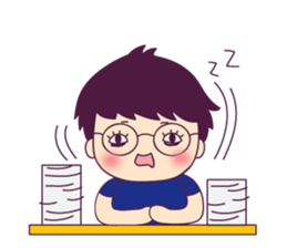 Chem Salary man sticker #8857543