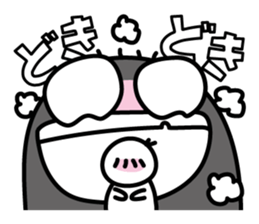 the shadow which reaction has a big. sticker #8857678