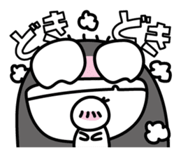 the shadow which reaction has a big. sticker #8857678