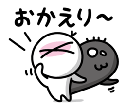 the shadow which reaction has a big. sticker #8857709