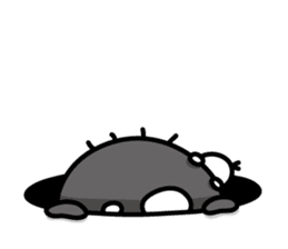 the shadow which reaction has a big. sticker #8857711