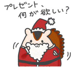 Christmas Sticker with reindeer&squirrel sticker #8857914