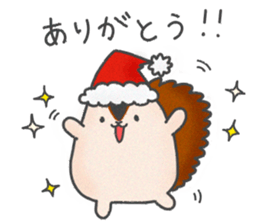 Christmas Sticker with reindeer&squirrel sticker #8857925