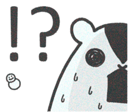 Christmas Sticker with reindeer&squirrel sticker #8857937