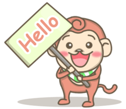 Murphy the Monkey sticker #8858195