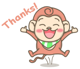 Murphy the Monkey sticker #8858197