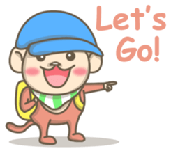 Murphy the Monkey sticker #8858213