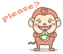 Murphy the Monkey sticker #8858214